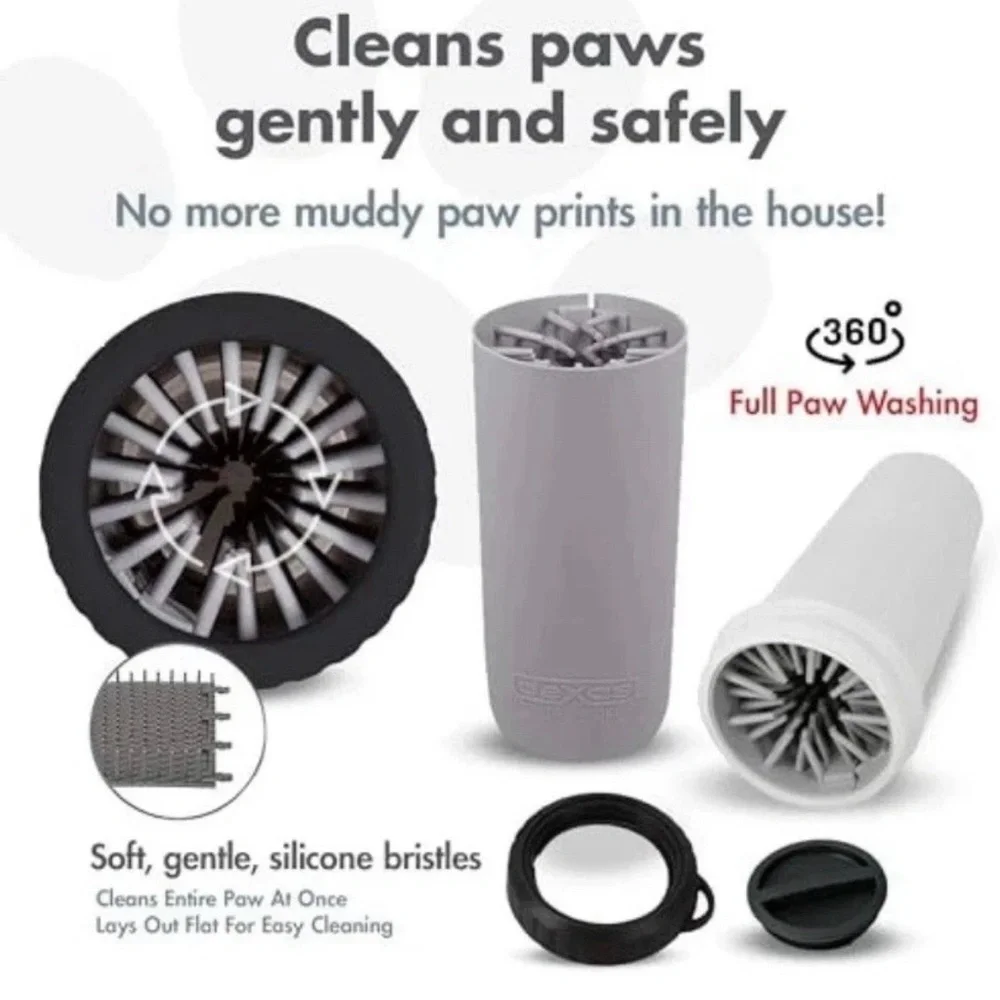 Gray Dog Paw Cleaner